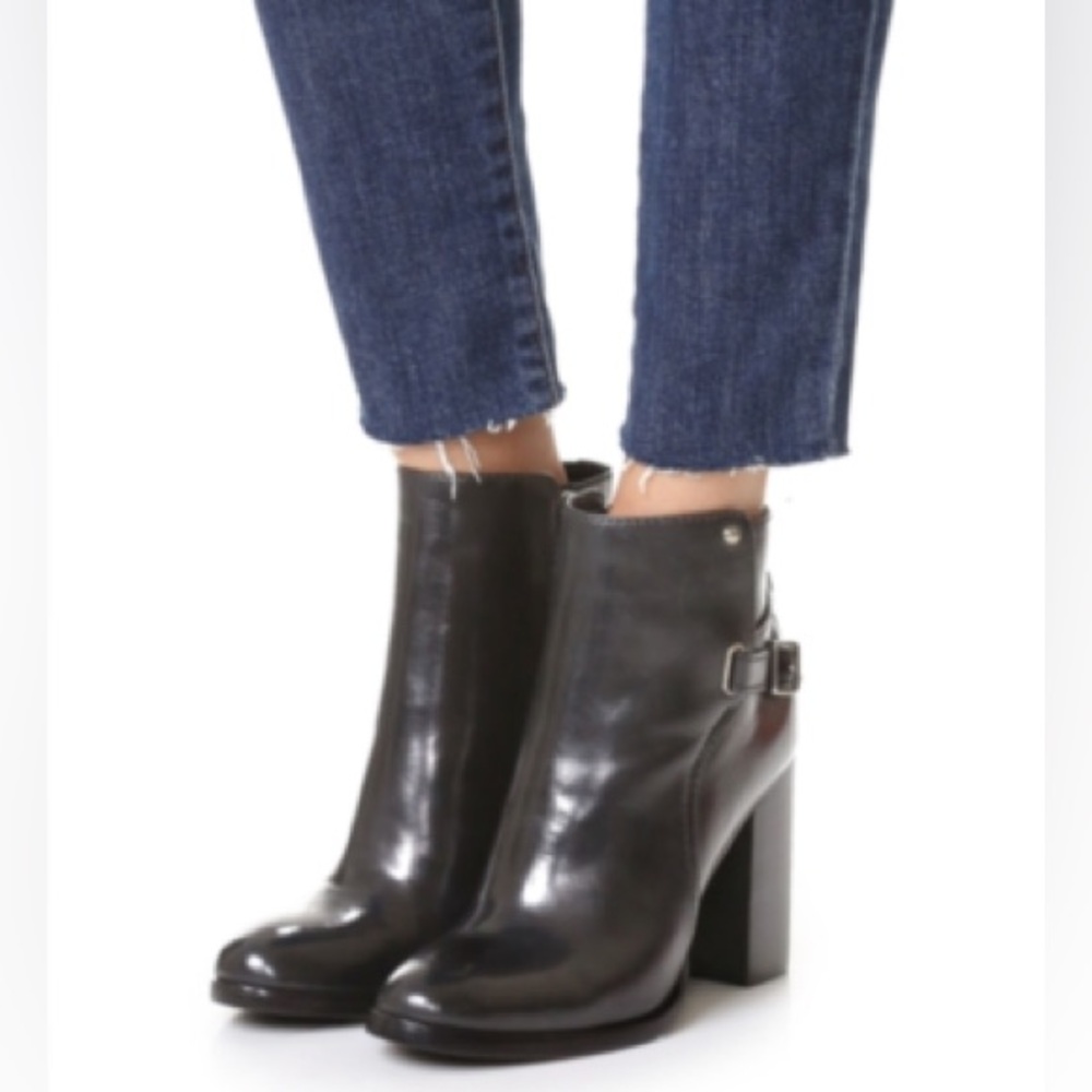 Frye Claude Jodhpur Leather Heeled Boots - 8